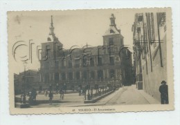 Toledo (Espagne, Castilla La Mancha) :  La Plaza Ayuntamiento  En 1950 (animado)  PF. - Otros & Sin Clasificación