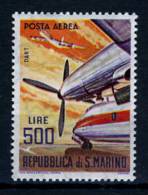 1965 - SAINT-MARIN - SAN MARINO - Sass. A149 - NH - Luftpost