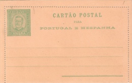 Angra – 1893 Mint King Carlos Stationary Card - Angra