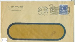 BRIEFOMSLAG Uit 1929 Van LOKAAL ROTTERDAM  (9416) - Lettres & Documents