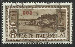 COLONIE ITALIANE: EGEO 1932 COO GARIBALDI LIRE 1,75 + CENT. 25 USATO USED OBLITERE´ - Egée (Coo)