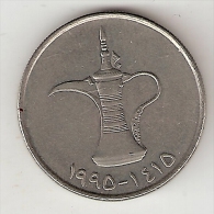 United Arab Emirates  1 Dirham   1995   Km  6.2   Xf+ - United Arab Emirates