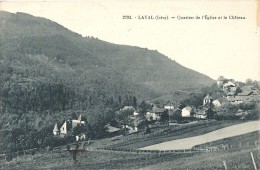 Isere : Laval, Quartier De L'Eglise Et Le Chateau - Laval