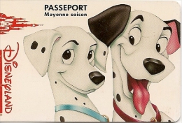 PASS-DISNEYLAND PATIS-1995- 101 DALMATIENS-PARENTS-V° SPEOS-S089409- TB E - Passaporti  Disney