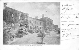 ¤¤  -   AUSTRALIE  -  MELBOURNE   -  Victoria Barracks En 1904   -  Oblitérations En 1904   -  ¤¤ - Melbourne