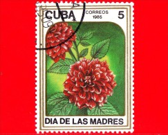 CUBA - 1985 - Fiori - Flowers - Fleurs - Festa Della Mamma - Dalia - Dahlia - 5 - Nuovi