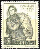 PORTUGAL - 1951,  3º Congresso Nacional De Pesca.  $50  (*) MNG  MUNDIFIL  Nº 731 - Ongebruikt