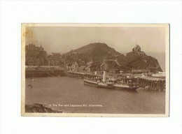 CPA ROYAUME UNI ILFRACOMBE The Pier And Capstone Hill - Ilfracombe