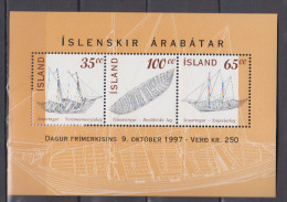 ISLANDE   1997    BF    N°   20        COTE  10 € 00 - Blocchi & Foglietti