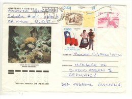 CUBA - 1990 - POSTAL STATIONARY GANZACHE - Oblitérés