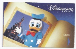 Disneyland Resort Paris  Ticket Entrée  Donald Duck - Toegangskaarten