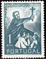 PORTUGAL - 1952,  4.º Centenário Da Morte De S. Francisco Xavier.  1 E.  (*) MNG  MUNDIFIL  Nº 759 - Neufs