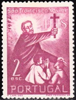 PORTUGAL - 1952,  4.º Centenário Da Morte De S. Francisco Xavier.  2 E.  (*) MNG  MUNDIFIL  Nº 760 - Ungebraucht