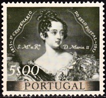 PORTUGAL - 1953,  1.º Centenário Do Selo Postal Português. 5$00   (*) MNG  MUNDIFIL  Nº 792 - Nuevos