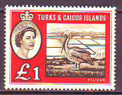 TURKS & CAICOS Is - BIRDS - PELICANS - **MNH - 1960 - Pélicans