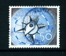 SWEDEN  -  2013  Compass  50Kr  Used As Scan - Oblitérés