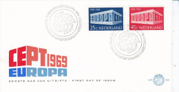 EUROPA  Pays Bas, Fdc 1969 - 1969