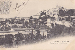 84 / BONNIEUX / VUE PRISE DE SAINT GERVAIS / RARE - Bonnieux