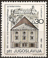 YUGOSLAVIA 1967 Centenary Of Slovenian National Theatre Ljubljana MNH - Nuovi