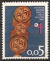 YUGOSLAVIA 1967 Anti-tuberculosis Surcharge MNH - Ungebraucht