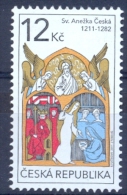 CZ 2011-668 SV.ANEŽKA ČEŠKA, CZECH REPUBLIK, 1 X 1v, MNH - Unused Stamps