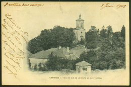 CHATENOIS - L'Eglise Vue De La Route De Neufchâteau - Chatenois