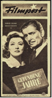 "Filmpost" "Gefundene Jahre"  -  Mit Ronald Colman , Greer Garson -  Filmprogramm Nr. 112 Von Ca. 1947 - Altri & Non Classificati