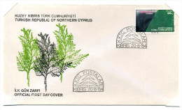 1984 - Michel #150, FOREST, FDC, Turkish Republic Of Northern Cyprus.* - Lettres & Documents