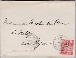 Heimat VD TRELEX 1874-09-26 (GR.138) Ak-Stempel Auf Brief Aus Lausanne - Covers & Documents