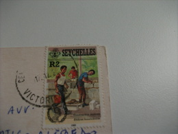 STORIA POSTALE FRANCOBOLLO COMMEMORATIVO SEYCHELLES ANSE GAULETTE MAHE - Seychelles