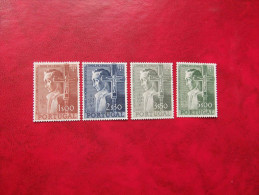 PORTUGAL 1955, YVERT 813-16, SIN GOMA - Ungebraucht