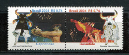 (cl 22 - P54) Brésil ** N° 2881/2882 Se Tenant (ref. Michel Au Dos) - Festival Folklorique De Parintins - - Unused Stamps