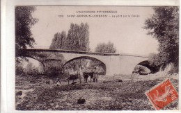 SAINT GERMAIN LEMBRON.LE PONT SUR LA COUZE. - Saint Germain Lembron