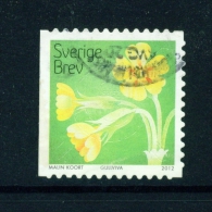 SWEDEN  -  2012  Flowers  'Brev'  Used As Scan - Usati