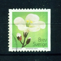 SWEDEN  -  2012  Flowers  'Brev'  Used As Scan - Gebruikt