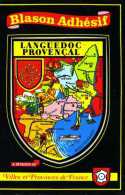 Delcampe - LANGUEDOC PROVENCAL Blason Adhesif, Villes Et Provinces De France - Languedoc-Roussillon