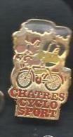 Delcampe - Pin's Vélo Cyclisme Chatres Cyclo Sport - Cyclisme