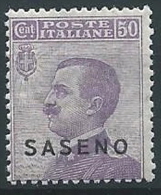 1923 SASENO EFFIGIE 50 CENT MNH ** - K84 - Saseno