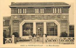 Depts Div -seine Maritime -ref Y293- Le Petit Quevilly  - Les Bains Douches   -carte Bon Etat - - Le Petit-Quevilly