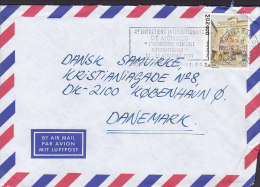 Monaco Airmail Par Avion Luftpost Flamme "Medicinale Internationale" MONTE CARLO 1989 Cover Lettre Place St. Nicolas - Briefe U. Dokumente