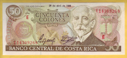 COSTA RICA - Billet De 50 Colones. 26-04-88. Pick: 253. NEUF - Costa Rica