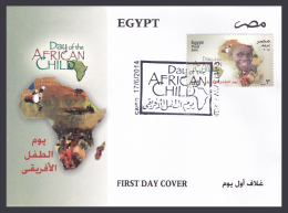 Egypt - 2014 - ( Day Of The African Child ) - FDC - Brieven En Documenten