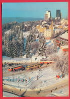 158836 / OBERHOF - THURINGIAN FOREST , WINTER , BUS , HOTEL - Germany Deutschland Allemagne Germania - Oberhof