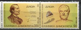 Grèce ** N°1837/1838 - Europa 1994  - - Unused Stamps