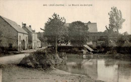 CPA  LOUE ,    Le Moulin De Barigné - Loue