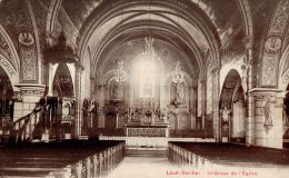 CPA  LOUE ,     Intérieur De L'église - Loue