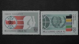 Turkey - 1985 - Mi:2718-9**MNH - Look Scan - Unused Stamps
