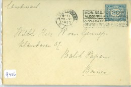 BRIEFOMSLAG Uit 1923 Uit DEN HAAG Naar NEDERLANDS INDIE *  BALIK PAPAN BORNEO * NVPH 109 (9436) - Storia Postale