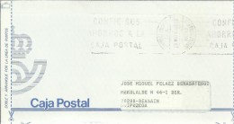 CC CAJA POSTAL MAT RODILLO CENTRO DE CALCULO MADRID CUENTAS CORRIENTES INFORMATICA - Informática