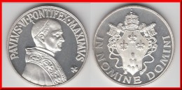 *** ITALIE - ITALIA - VATICAN - VATICANO - MEDAILLE PAPE PAUL VI IN NOMINE DOMINI - UNC NEUVE *** EN ACHAT IMMEDIAT !!! - Sonstige & Ohne Zuordnung